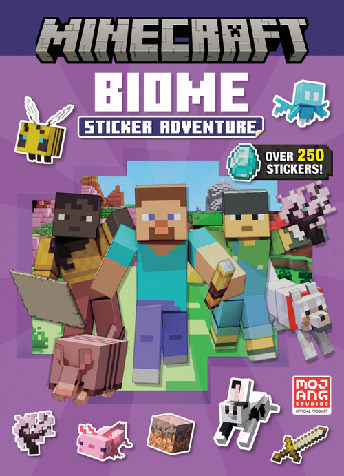 Biome Adventures Sticker Book (Minecraft) by Random House, Random House, 9798217032099