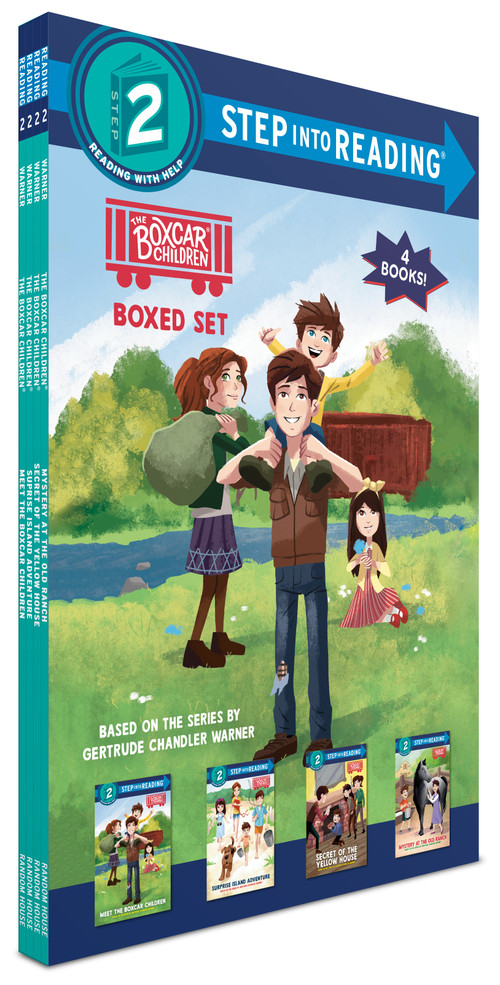 Boxcar Children Step into Reading Boxed Set #1 by Gertrude Chandler Warner, Shane Clester, 9798217029853