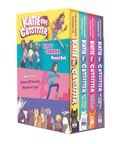 Katie the Catsitter: Kitty Carrier Box Set (Books 1-4) ((A Graphic Novel Boxed Set)) by Colleen AF Venable, Stephanie Yue, 9798217032198