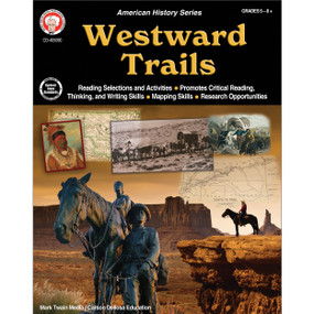 American History Series Westward Trails Workbook, Grades 5 - 12 by Cindy Barden, 9781622239047