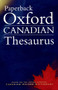 Paperback Oxford Canadian Thesaurus by Robert Pontisso, 9780195420692
