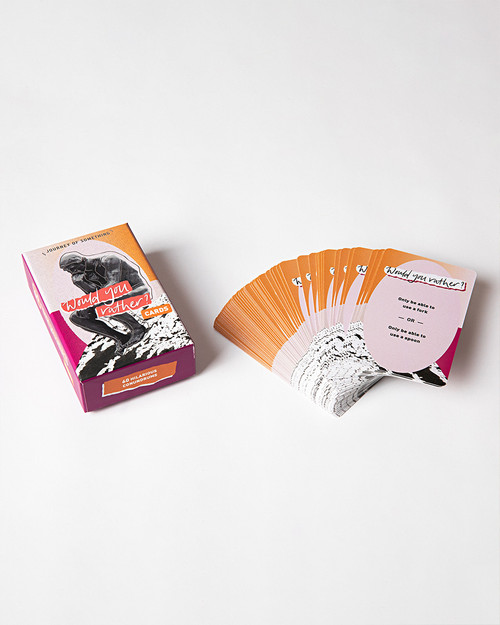 Would You Rather Card Game - Thought-Provoking Question Cards - Fun Party Game for Families, Kids & Adults by Journey of Something, 9781488969249