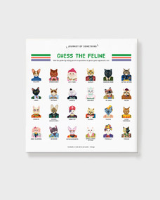 Guess the Feline Card Game - Artist Designed Quirky Cat Guessing Game for Families & Friends by Journey of Something, Lyn Paige, 9781488969324