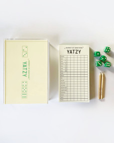 Luxury Yatzy Dice Game Set - Classic Family & Party Game by Journey of Something, 9781488969386