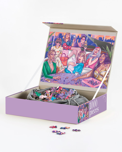 A Night In - 1000 Piece Jigsaw Puzzle - Artist Designed Jigsaw Puzzle for Adults by Journey of Something, Jorge Serrano, 9781488969423