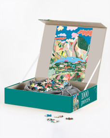 Laguna - 1000-Piece Jigsaw Puzzle - Artist Designed Jigsaw Puzzle for Adults by Journey of Something, Marina Ester Castaldo, 9781488969430