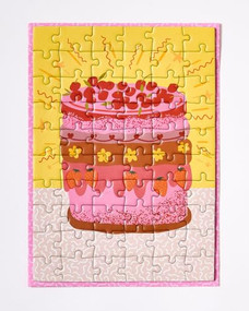 Sweet Birthday - Greeting Card Jigsaw Puzzle - Interactive Jigsaw Card with Envelope by Journey of Something, 9781488969539
