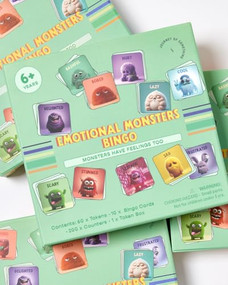 Emotional Monsters Bingo - Fun & Educational Game for Kids - Learn Emotions Through Play by Journey of Something, 9781488969690