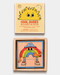 Cool Dudes Art Blocks - 25 Piece Wooden Puzzle Set for Kids by Journey of Something, 9781488969713