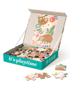 Sloth 24 Piece Kids Puzzle - Fun & Educational Puzzle for Ages 4+ by Journey of Something, Suki McMaster, 9781488969065