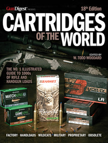 Cartridges of the World by W. Todd Woodard, 9781959265467
