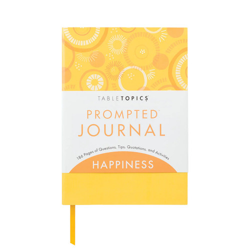TABLETOPICS PROMPTED JOURNAL - HAPPINESS by TABLETOPICS, 882295606224