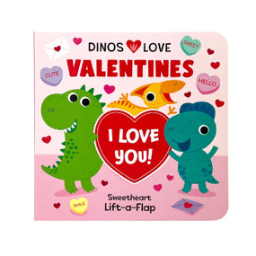 Dinos Love Valentines by Pterry Redwing, Christine  Sheldon, Cottage Door Press, 9798890193780