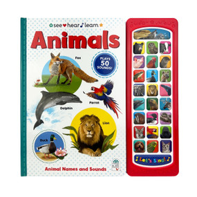Animals (See Hear Learn) - 9798890192585 by Jaye Garnett, Airin O'Callaghan, Cottage Door Press, 9798890192585