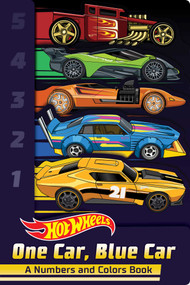 Hot Wheels: One Car, Blue Car: A Numbers and Colors Book (A Mattel Hot Wheels Shaped Novelty Board Book for Toddlers) by BuzzPop, 9781499818666