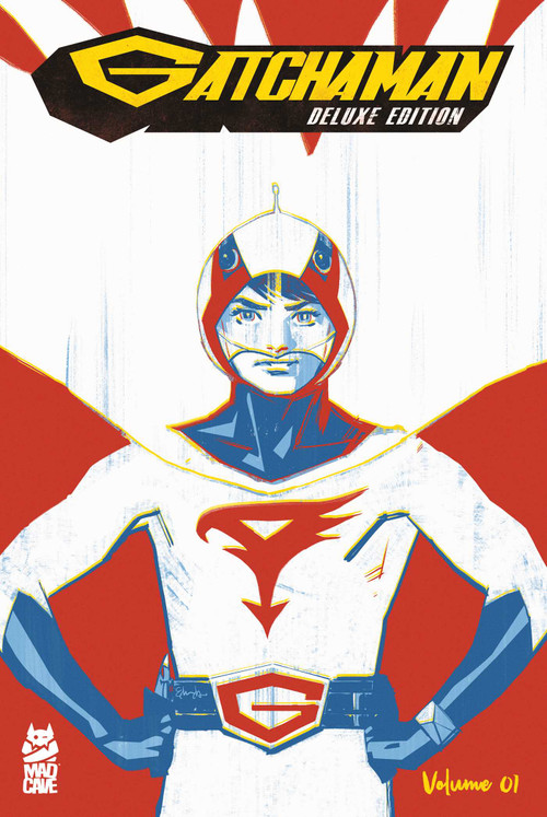 Gatchaman Vol. 1 Deluxe Edition by Cullen Bunn, Chris Batista, Pasquale Qualano, Sabrina Cintron, Carlos Lopez, Buddy Beaudoin, 9781545821039
