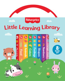Fisher-Price: Little Learning Library (8-Book Set) by Mattel, Mattel, 9781640365506
