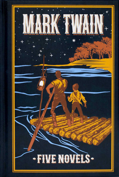 Mark Twain (Deluxe Leatherbound Edition) (Five Novels) by Mark Twain, Elizabeth Boyle Machlan, 9781667210865