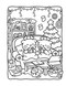 Cozy Christmas Glow-in-the-Dark Coloring by Editors of Thunder Bay Press, 9781667211749