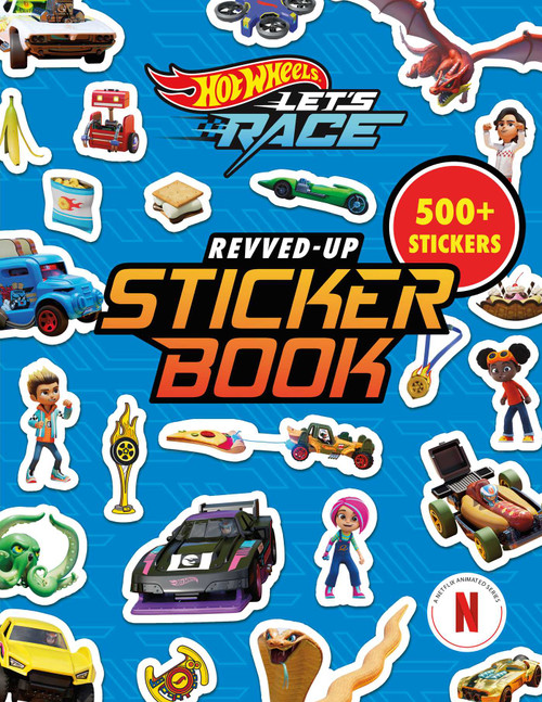 Hot Wheels Let's Race: Revved-Up Sticker Book by Orli Zuravicky, Mattel, 9781683432166