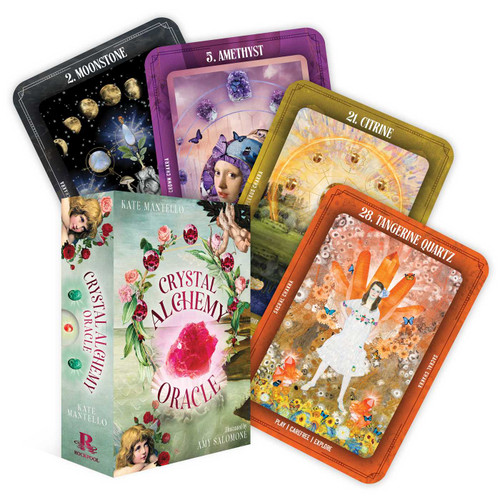 Crystal Alchemy Oracle by Kate Mantello, Amy Salomone, 9781923208315