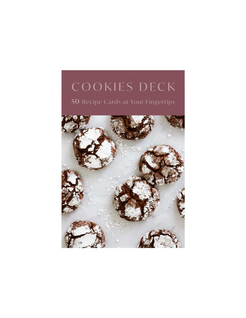 Williams Sonoma Cookies Recipe Deck (50 Recipe Cards for Cookies & Bars at Your Fingertips) by Williams-Sonoma, Insight Editions, 9798886742855