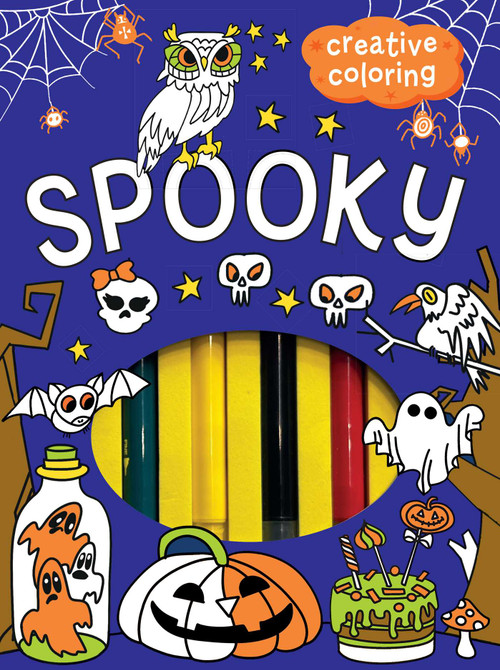 Creative Coloring: Spooky Mini-Coloring Kit by Weldon Owen, 9798886743043