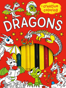 Creative Coloring: Dragons Mini-Coloring Kit by Weldon Owen, 9798886743050