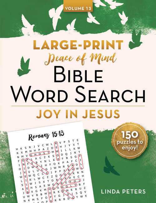 Peace of Mind Bible Word Search: Joy in Jesus by Linda Peters, 9781680999778