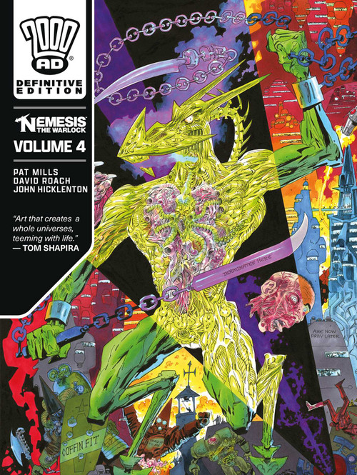 Nemesis the Warlock - The Definitive Edition, volume 4 by Pat Mills, John Hicklenton, Carl Critchlow, David Roach, 9781837865659