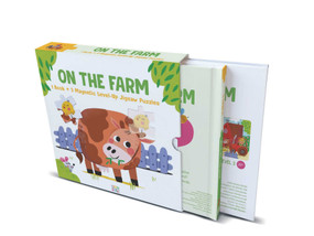 Magnetic Level-Up - On The Farm by Little Genius Books, 9781960107718