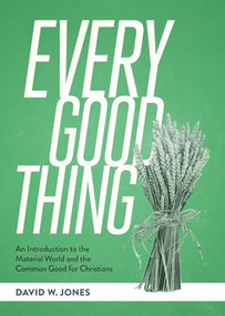 Every Good Thing (An Introduction to the Material World and the Common Good for Christians) by David W. Jones, 9781683598633