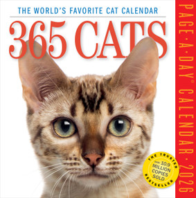 365 Cats Page-A-Day® Calendar 2026 (The World's Favorite Cat Calendar) by Workman Calendars, 9781523529926