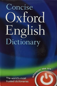 Concise Oxford English Dictionary (Main edition) by Oxford Languages, 9780199601080
