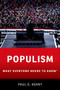 Populism (What Everyone Needs to Know) by Paul D. Kenny, 9780197758335