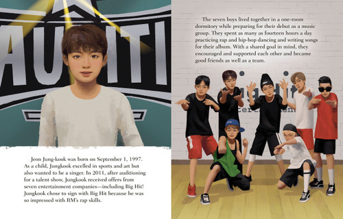BTS: A Little Golden Book Biography by Jan Ann, Hyesung Park, 9780593904428