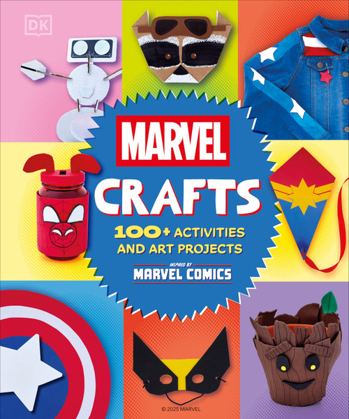 Marvel Crafts (100+ Activities and Art Projects Inspired by Marvel Comics) by Kelly Knox, 9780593969144