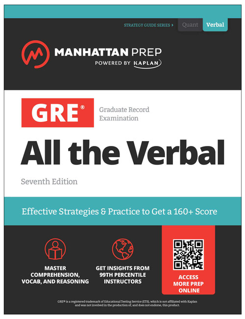 GRE All the Verbal by Manhattan Prep, 9781506298900