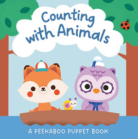 Counting with Animals: A Peekaboo Puppet Book (Includes Board Book and Glove with 5 Finger Puppets!) by Yoyo Books, Luli Bunny, 9789465055626