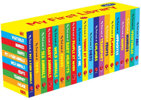 My First Library - Set of 20 Books (Box set) - Kids Learning Board books by Moonstone, 9789355202949