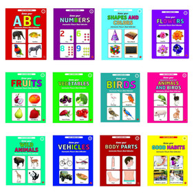 Interactive Picture Book Collections (Set of 12 Books) by Moonstone, 9789355206275