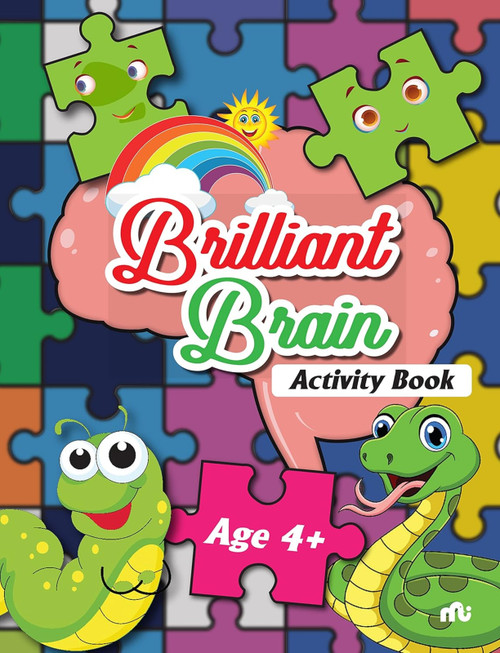 Brilliant Brain Activity Age 4 + by Moonstone, 9789355206688