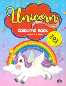 Unicorn Colouring Book (101 Fun Activity Colouring Book For Children) by Moonstone, 9789355206701