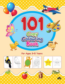 101 Copy Colouring Book by Moonstone, 9789355207265
