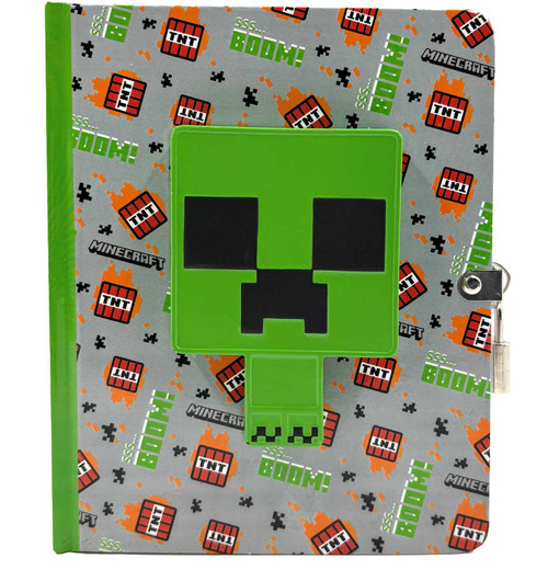 Minecraft: Creeper Squishy Lock & Key Diary by Insight Editions, 9798337400273