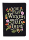 Wicked Embroidered Journal by Insight Editions, 9798337401119