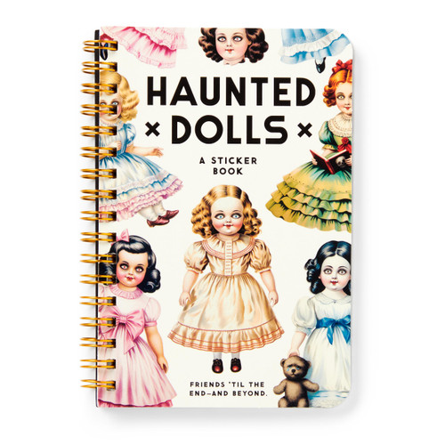 Haunted Dolls Sticker Book by Brass Brass Monkey, 9780735385719