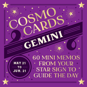 Cosmo Cards: Gemini (60 Mini Memos from Your Star Sign to Guide the Day) by Randi Ocena, 9781797234557