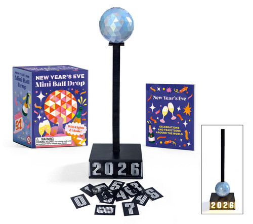 New Year's Eve Mini Ball Drop (With Lights & Music!) by Mollie Thomas, 9798894140674