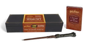 Harry Potter: Harry Potter Light and Sound Wand Set (Plays 12 Spells in Harry's Voice!) by Donald Lemke, 9798894140995